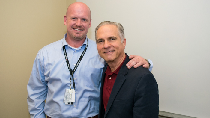 D.R. Silkwood with Envoy President & CEO Pedro Fábregas. IMG-DFW-DR-Silkwood-3