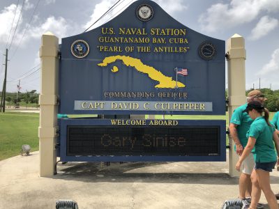 gitmo sign