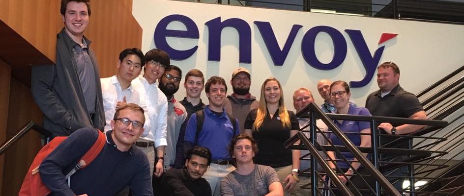 LeTourneau Aviation students at Envoy Air