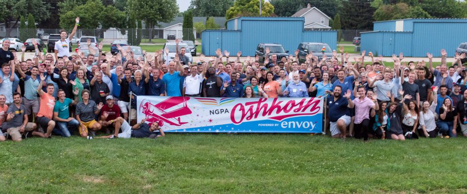 group photo at oshkosh with ngpa