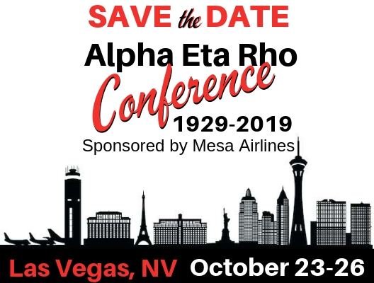 Alpha Eta Rho conference save the date