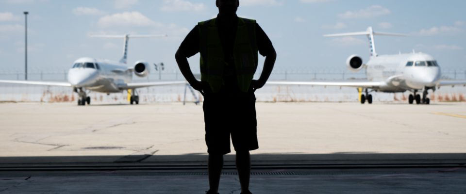 Envoy AMT in the maintenance hangar